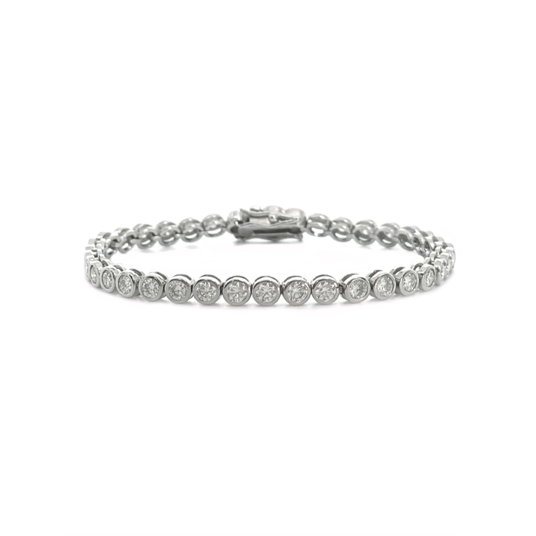 Bubble Tennis Moissanite Bracelet