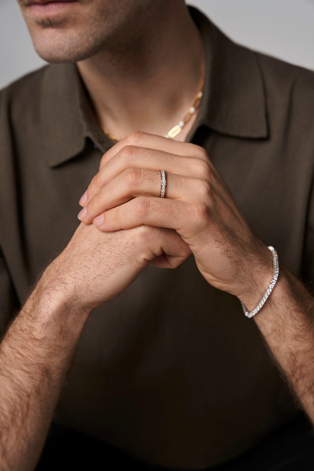 Channel Set Eternity Band