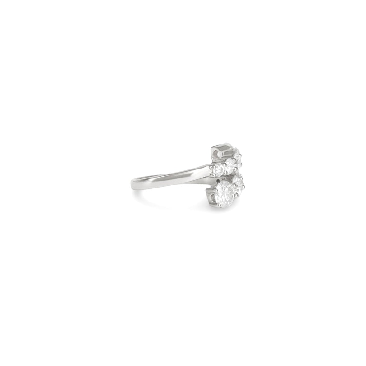 Comet Wrap Moissanite Ring