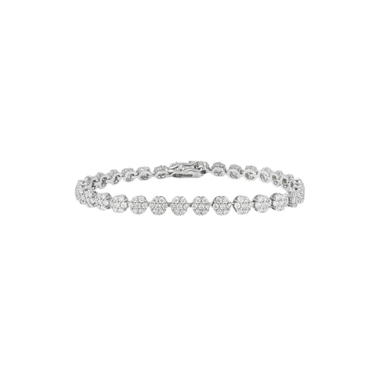 Moonflower Moissanite Bracelet