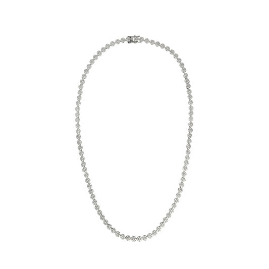 Moonflower Moissanite Necklace