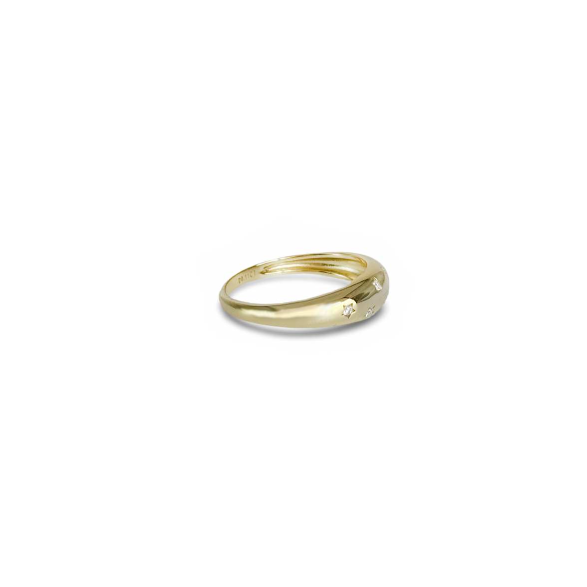 Estrellita Moissanite Ring