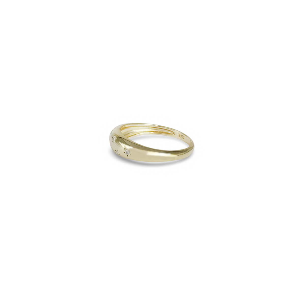 Estrellita Moissanite Ring