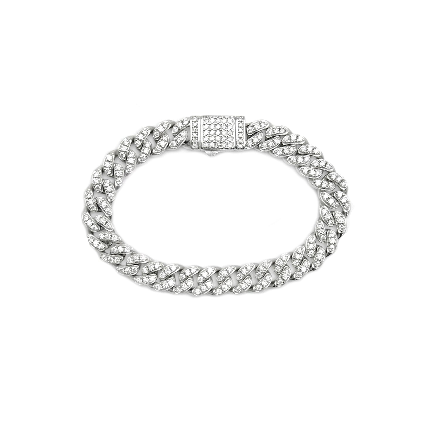 Cuban Moissanite Bracelet