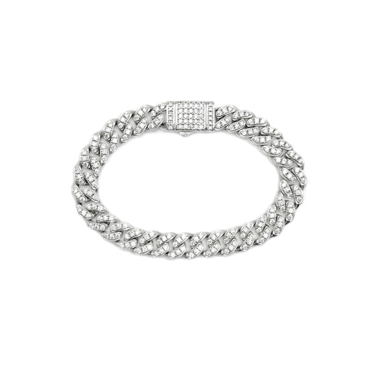 Cuban Moissanite Bracelet