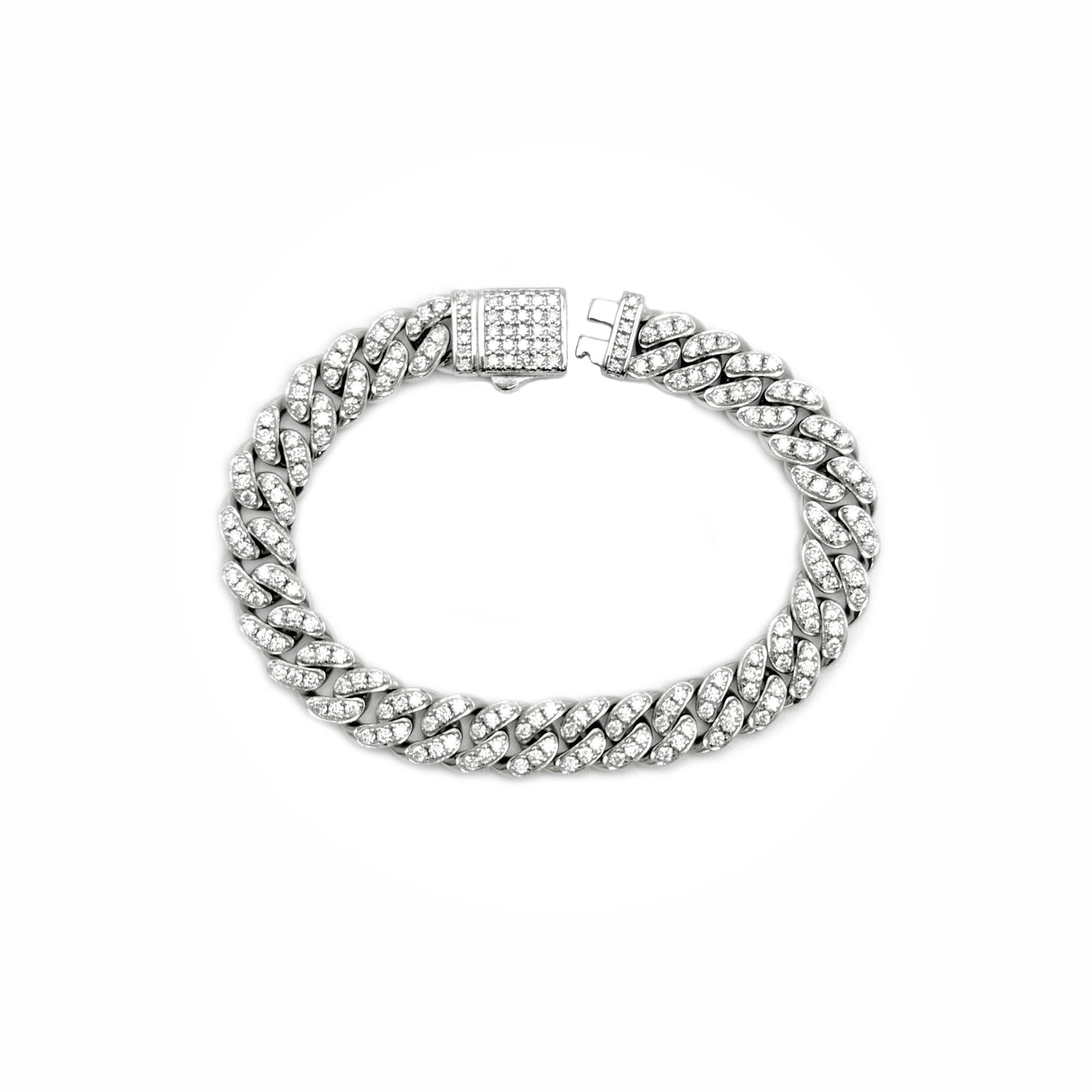 Cuban Moissanite Bracelet