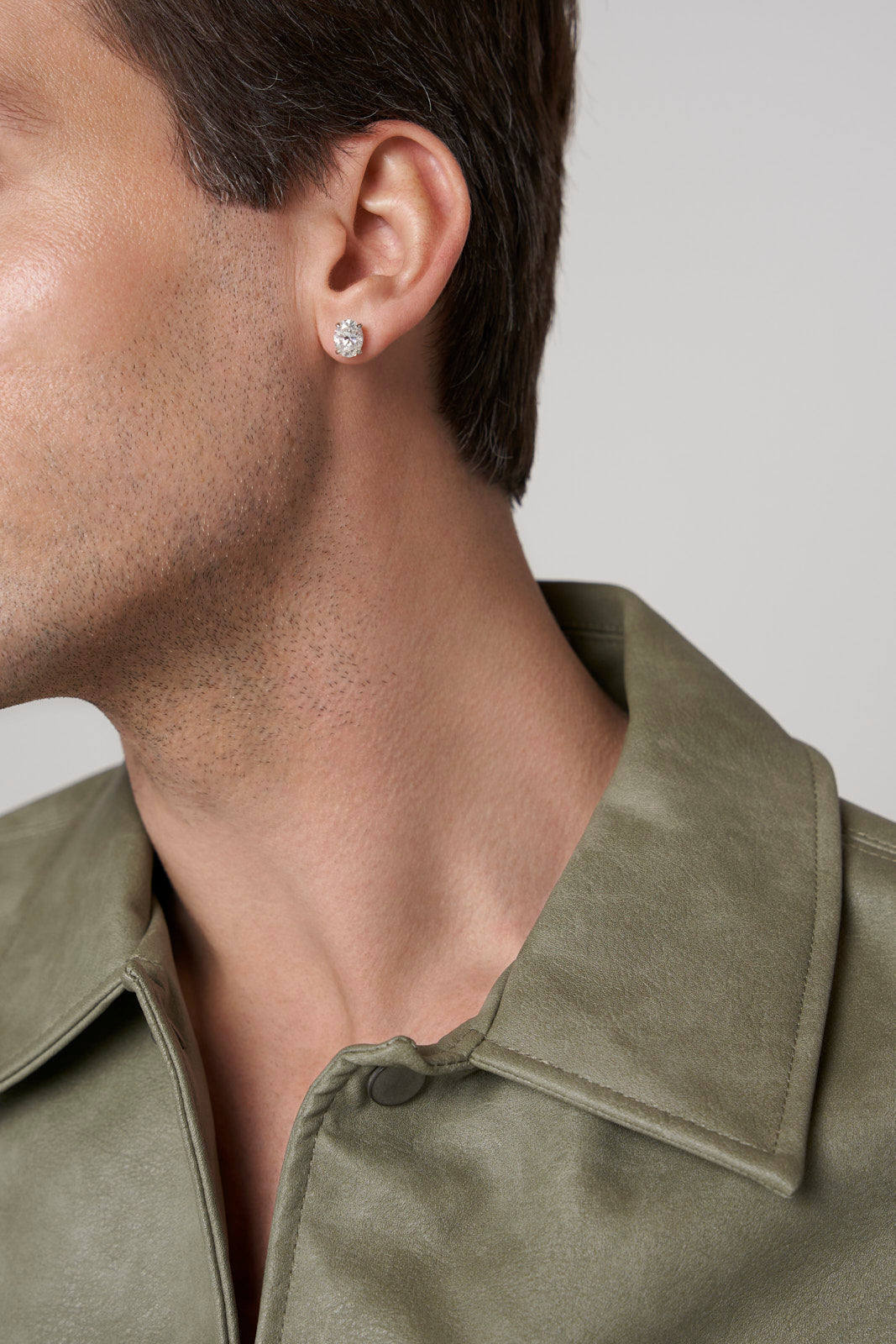Oval Cut Stud Earrings