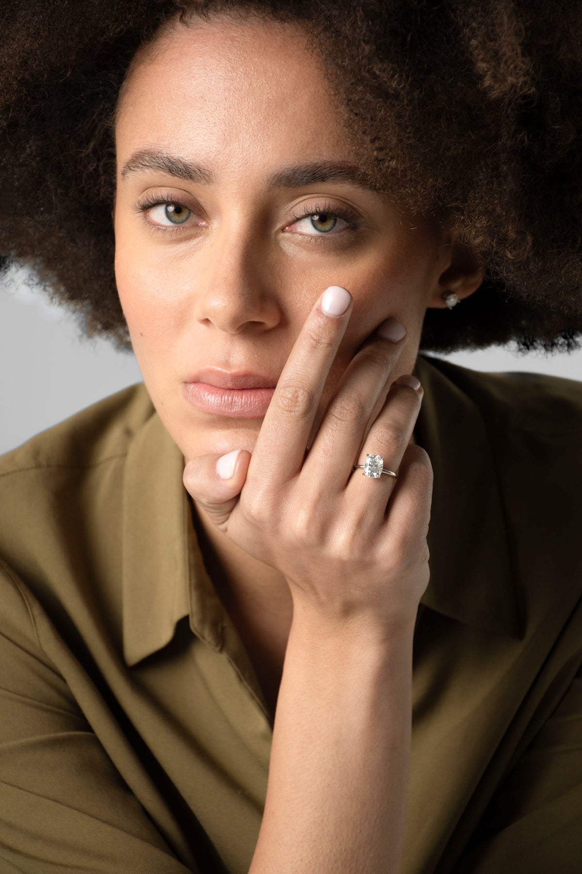 The Vault - 4CT Elongated Cushion Cut Moissanite Ring