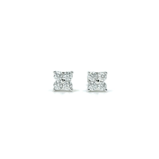 Fleur Moissanite Earrings