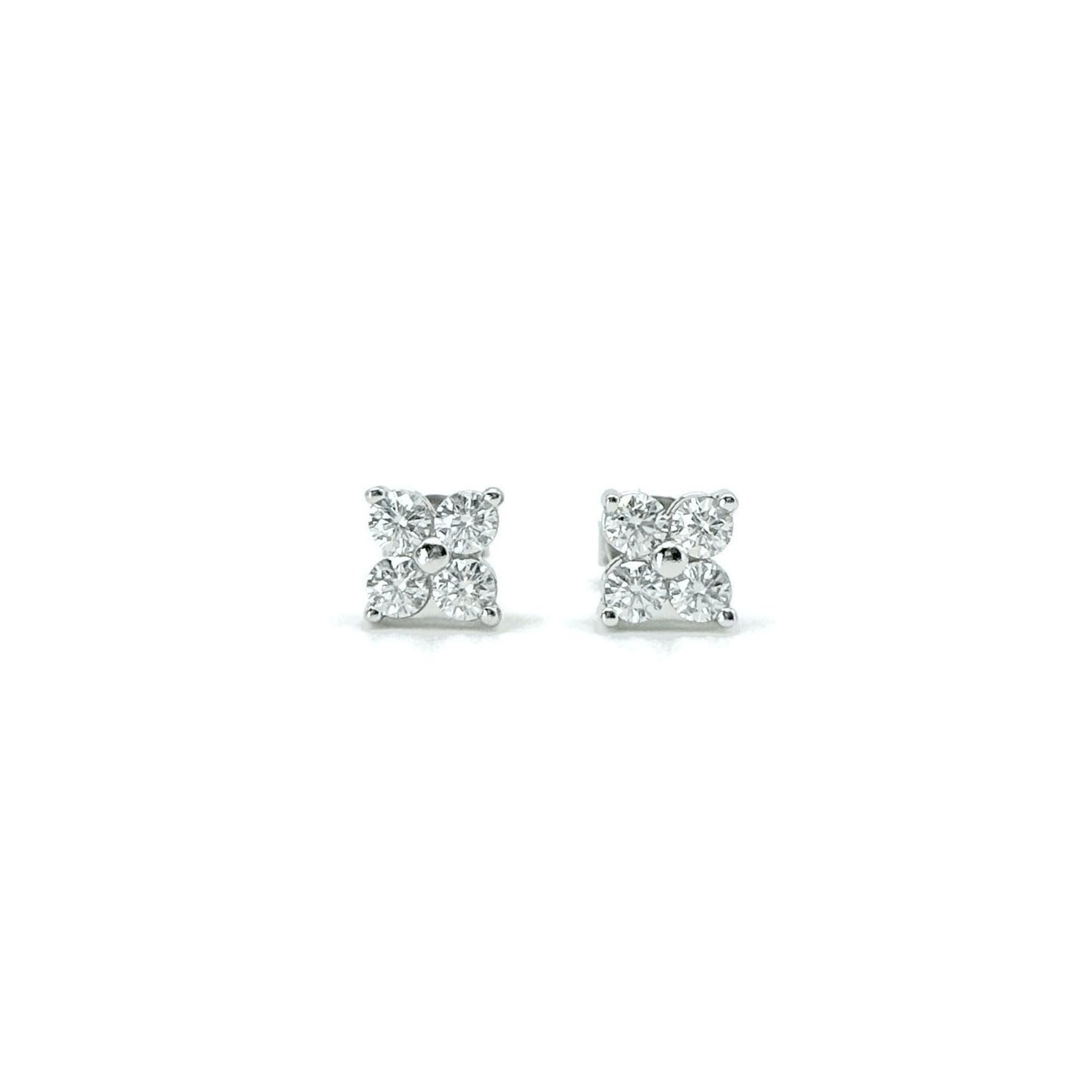 Fleur Moissanite Earrings