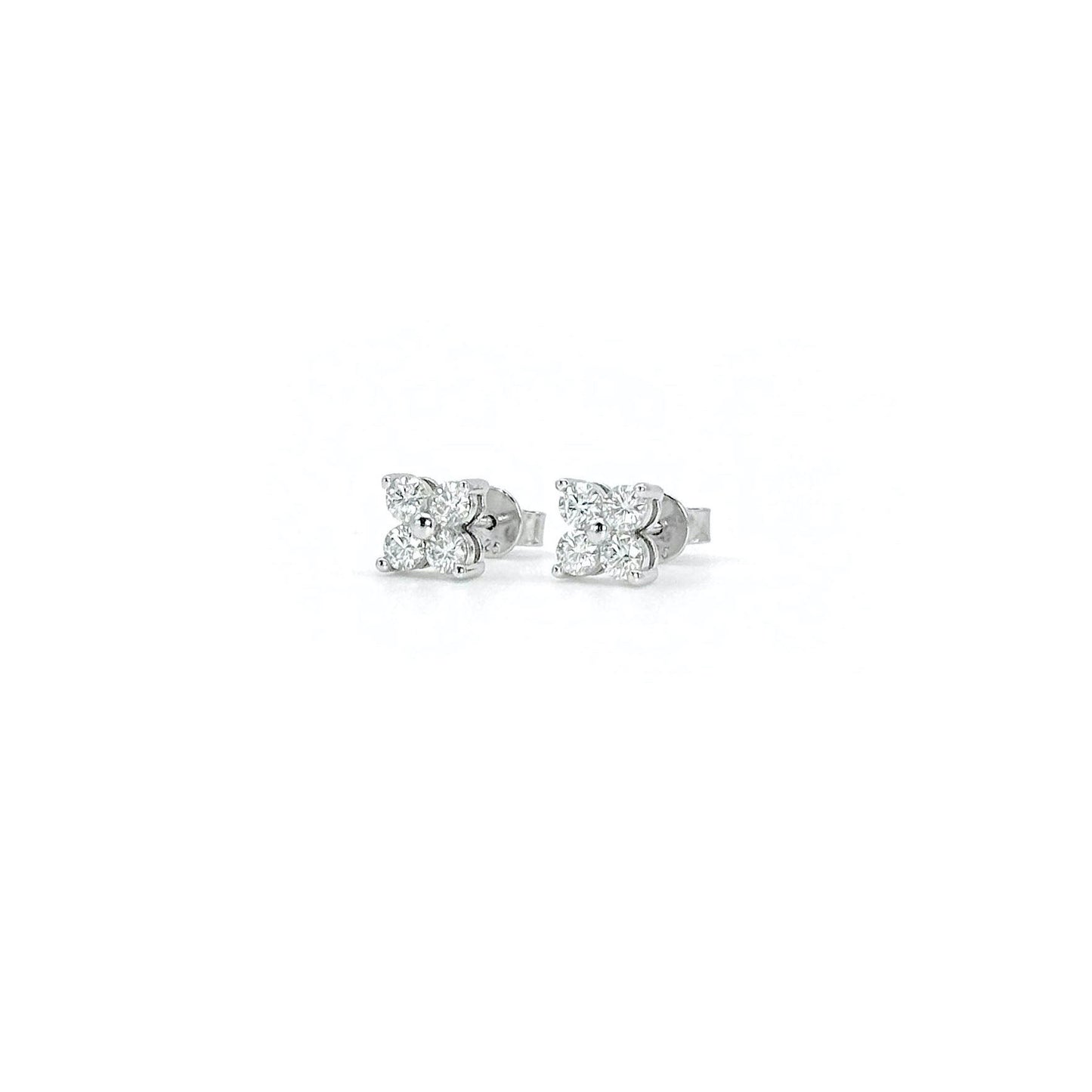 Fleur Moissanite Earrings