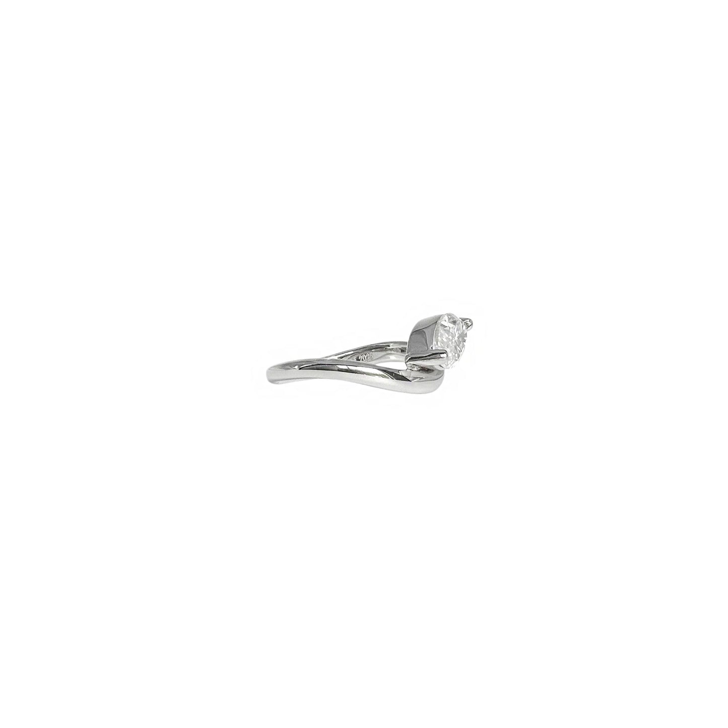East-West Curved Band Marquise
