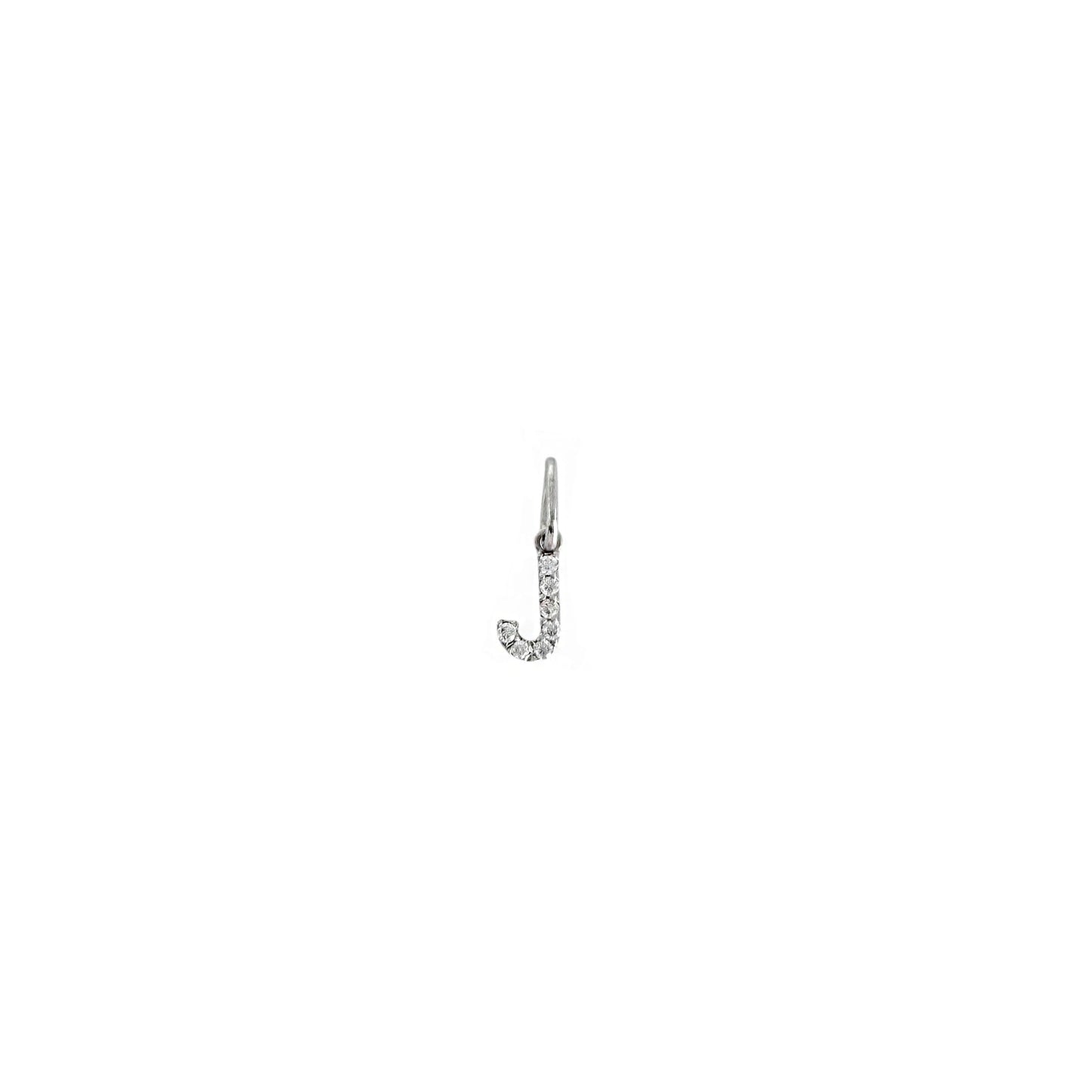 Letter Moissanite Pendant Necklace