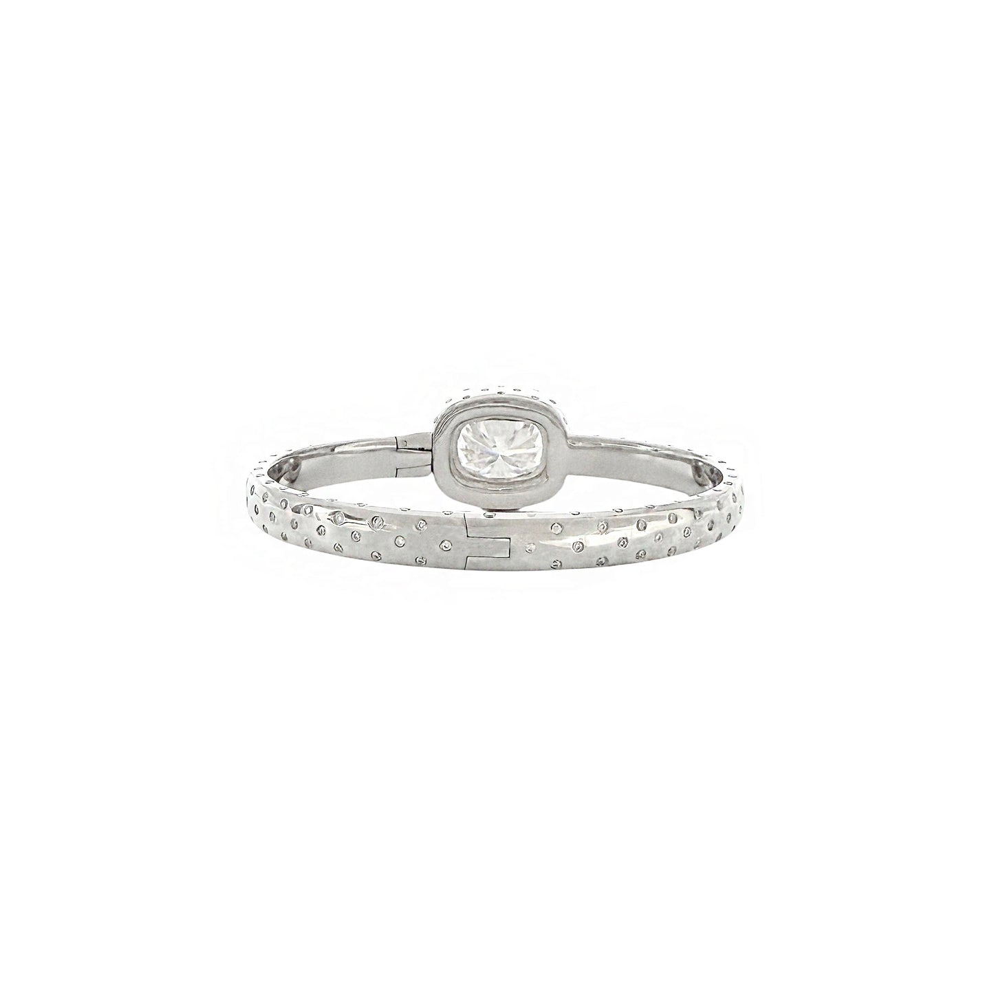 Time Moissanite Bangle