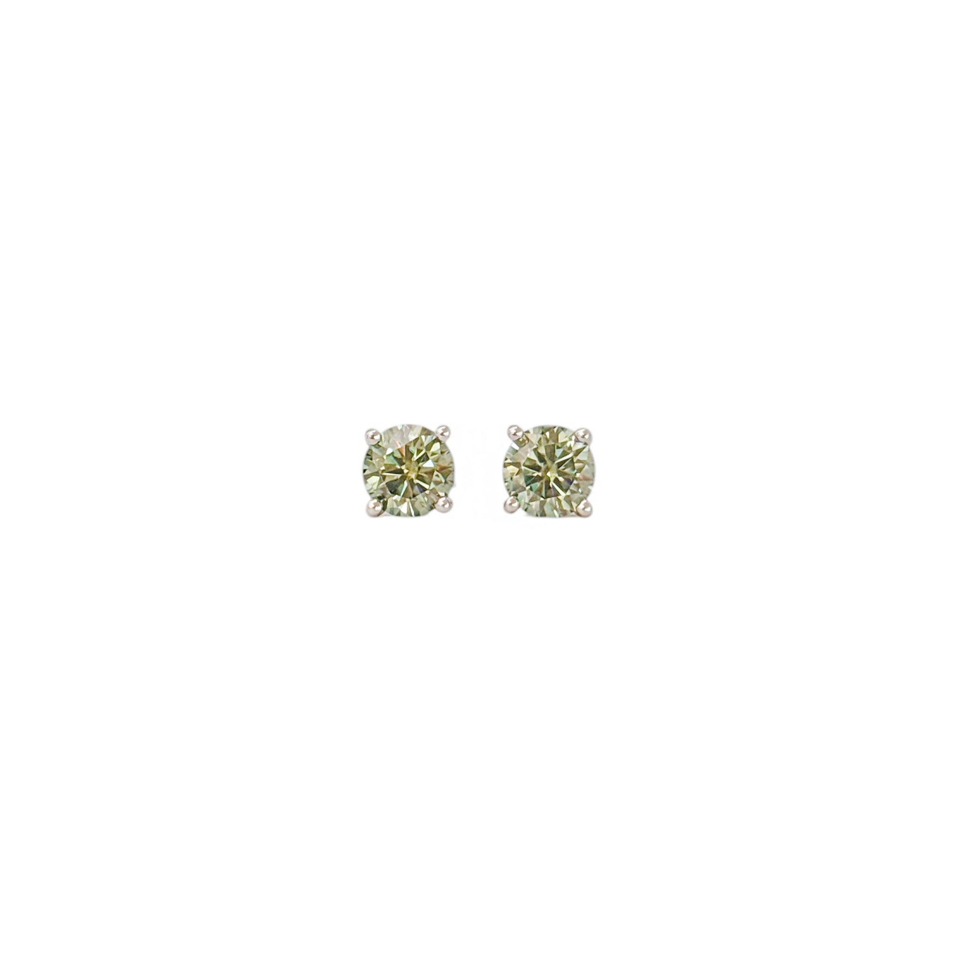 Moissanite Stud Earrings