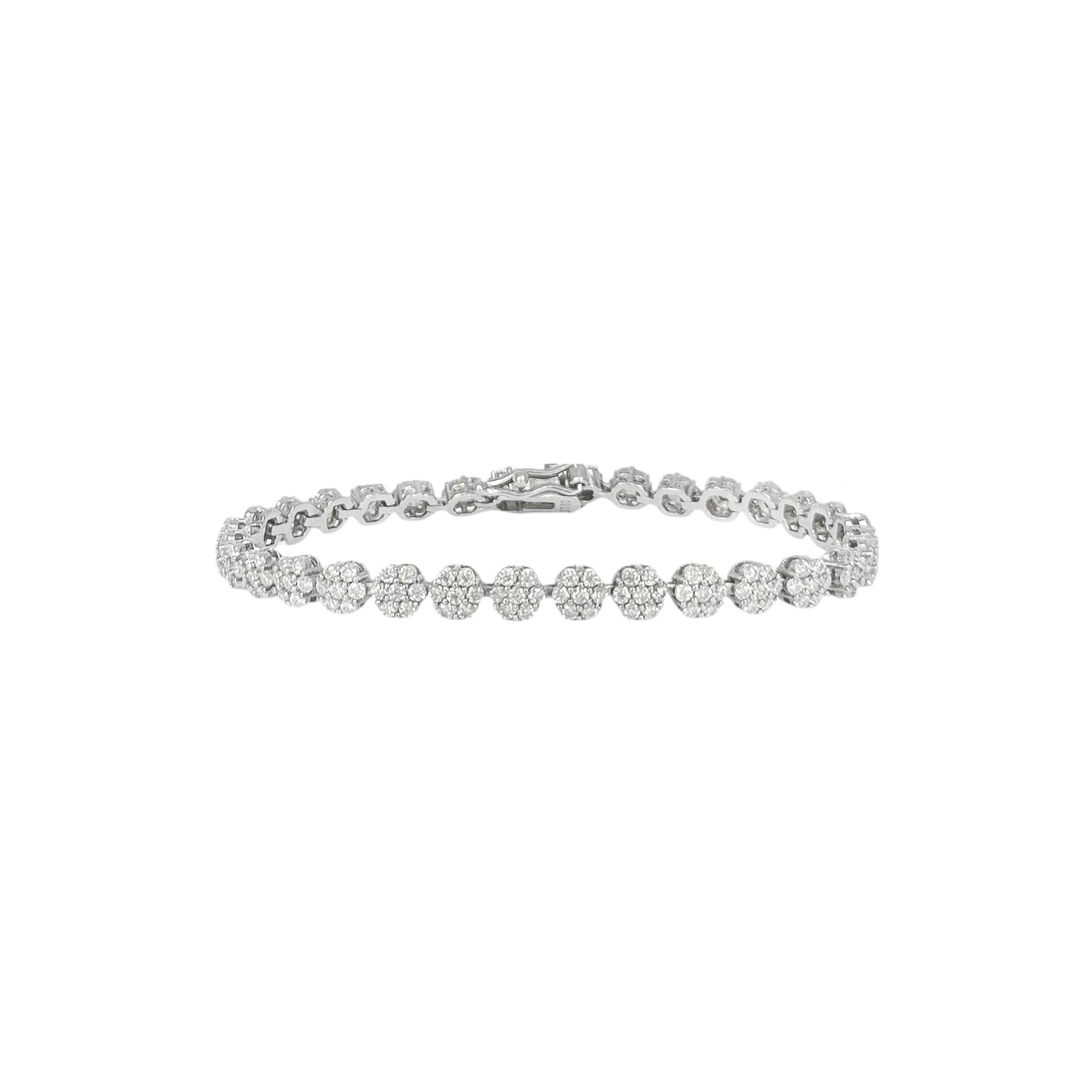 Moonflower Moissanite Bracelet