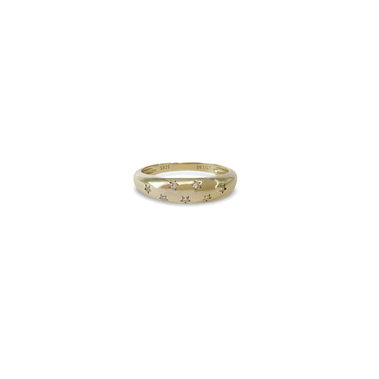 Estrellita Moissanite Ring