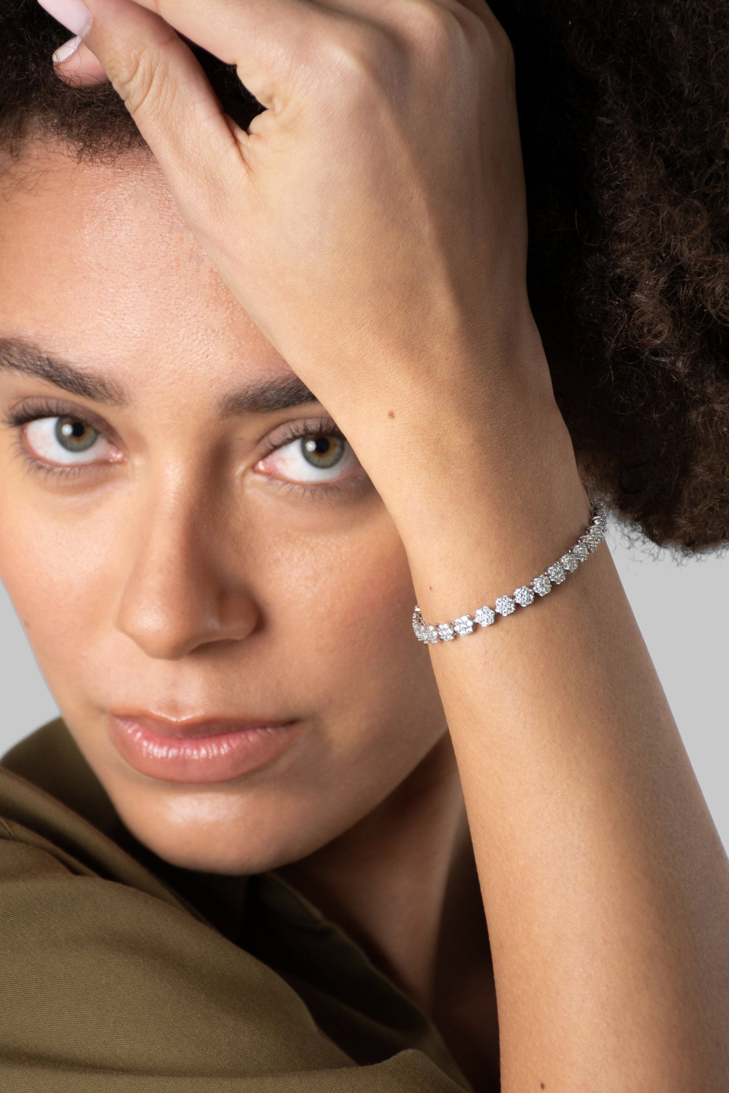 Moonflower Moissanite Bracelet