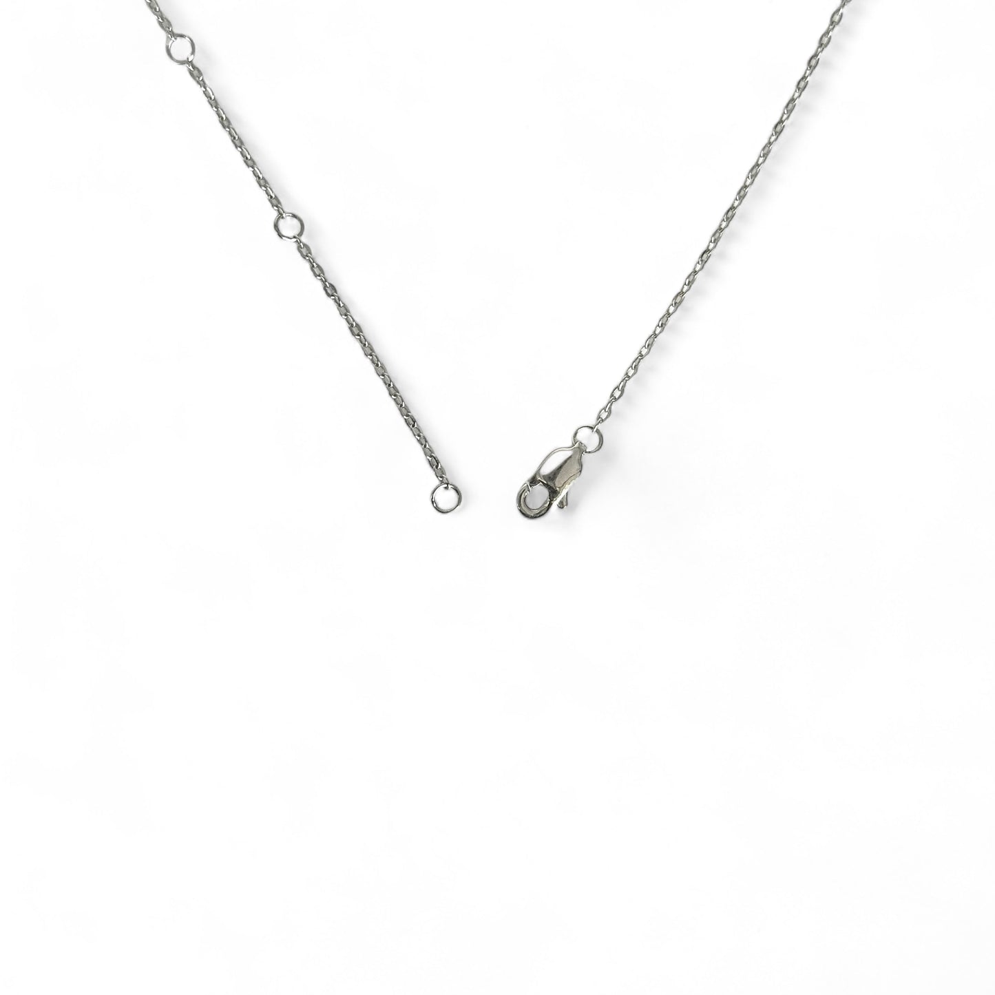 Cross Moissanite Necklace