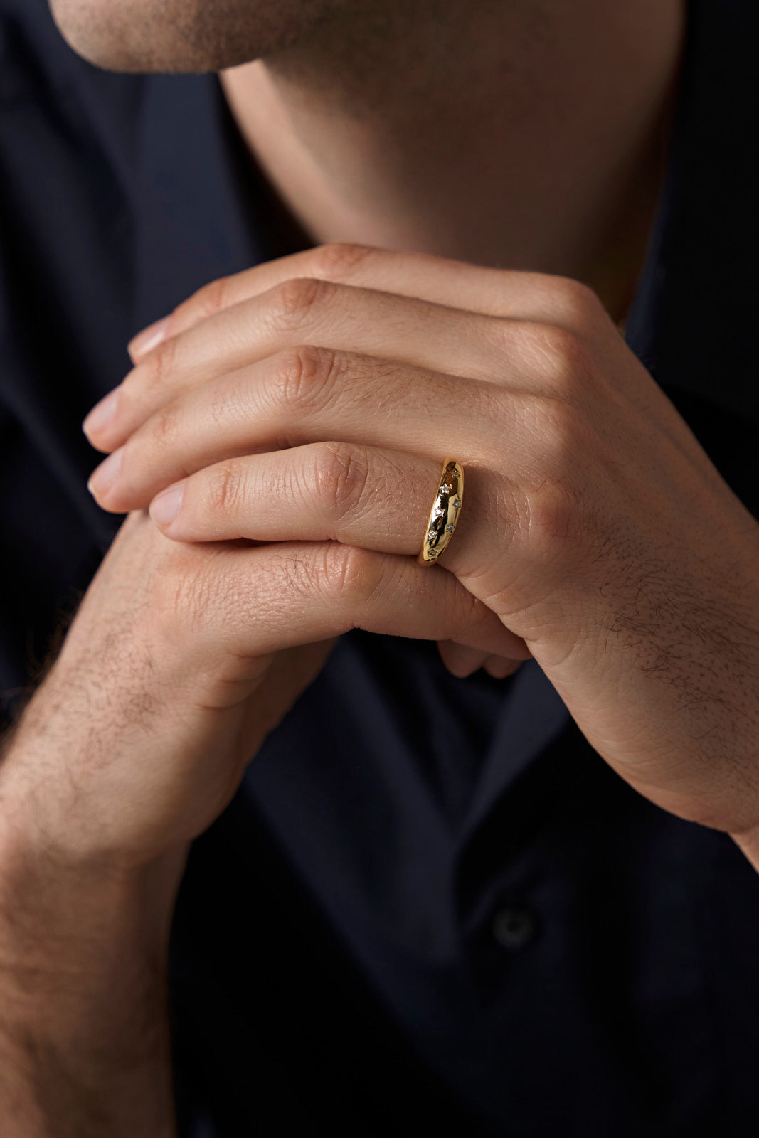 Estrellita Moissanite Ring
