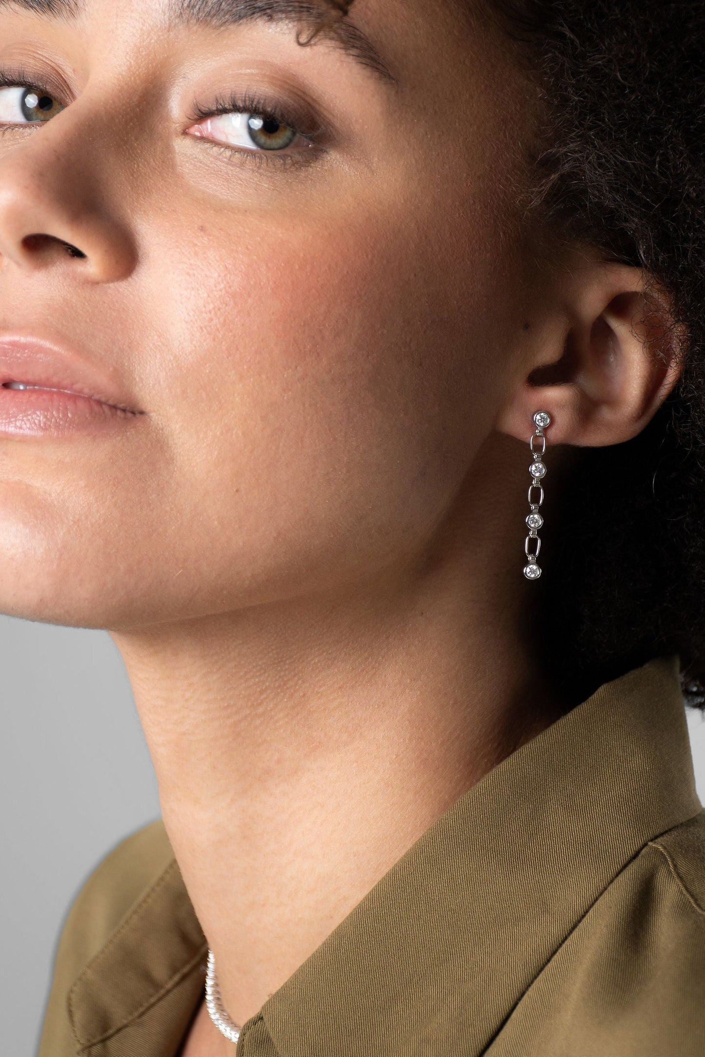 Bubble Trombone Drop Earrings