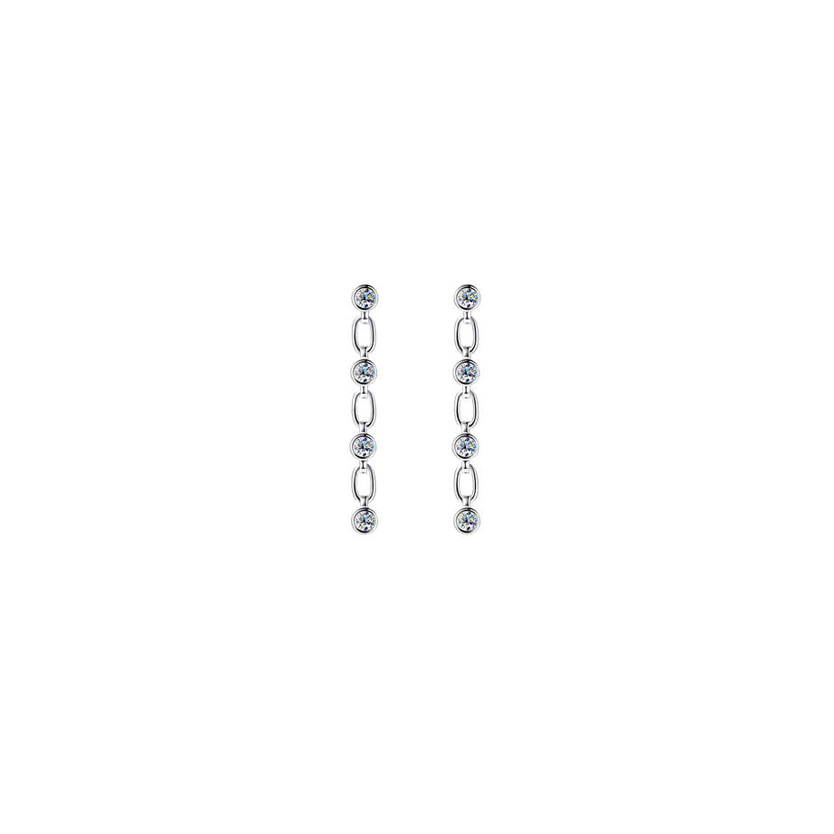Bubble Trombone Drop Earrings