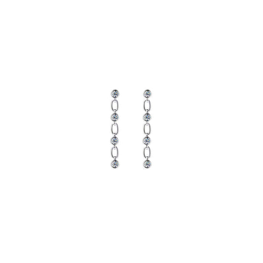 Bubble Trombone Drop Earrings