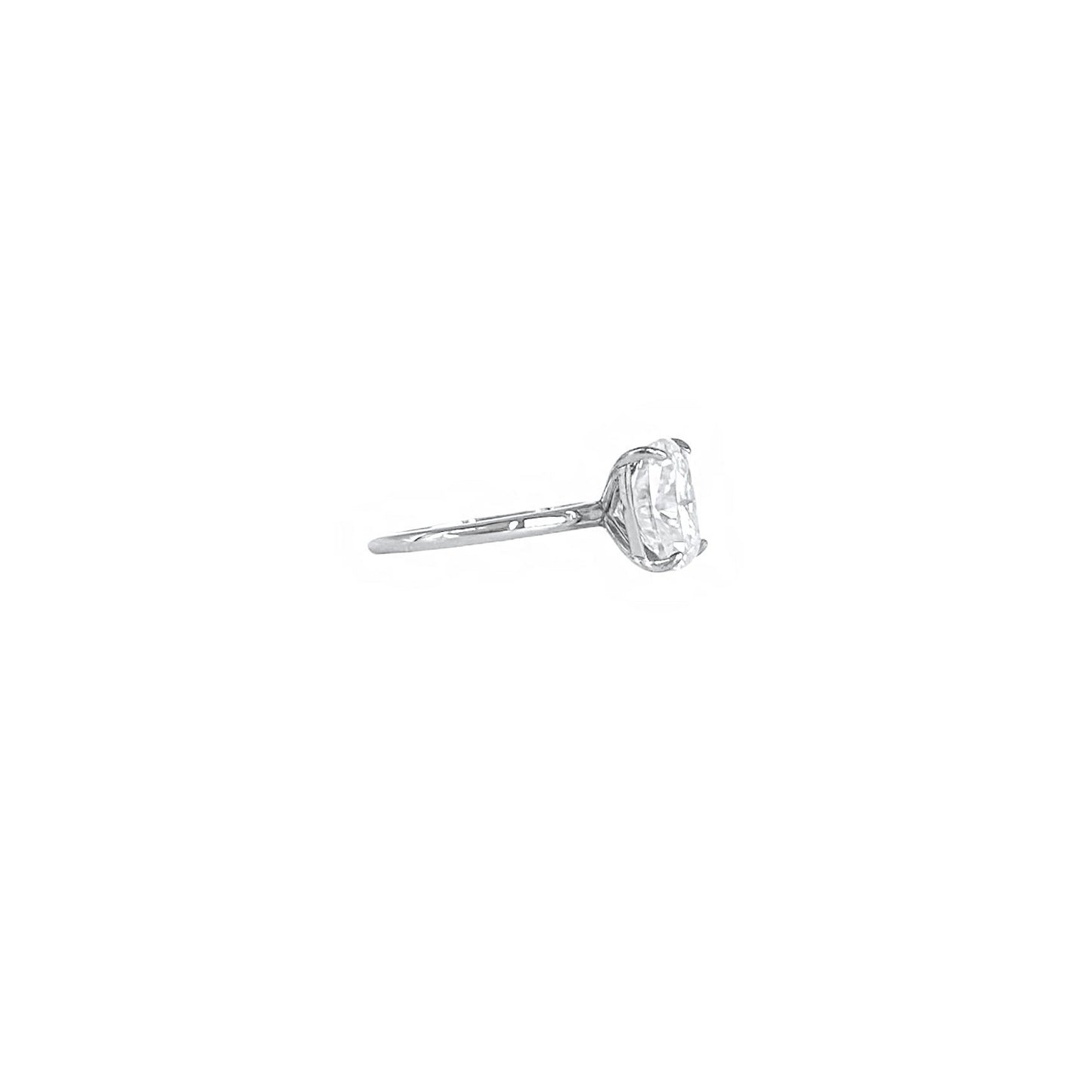 The Vault - 4CT Elongated Cushion Cut Moissanite Ring