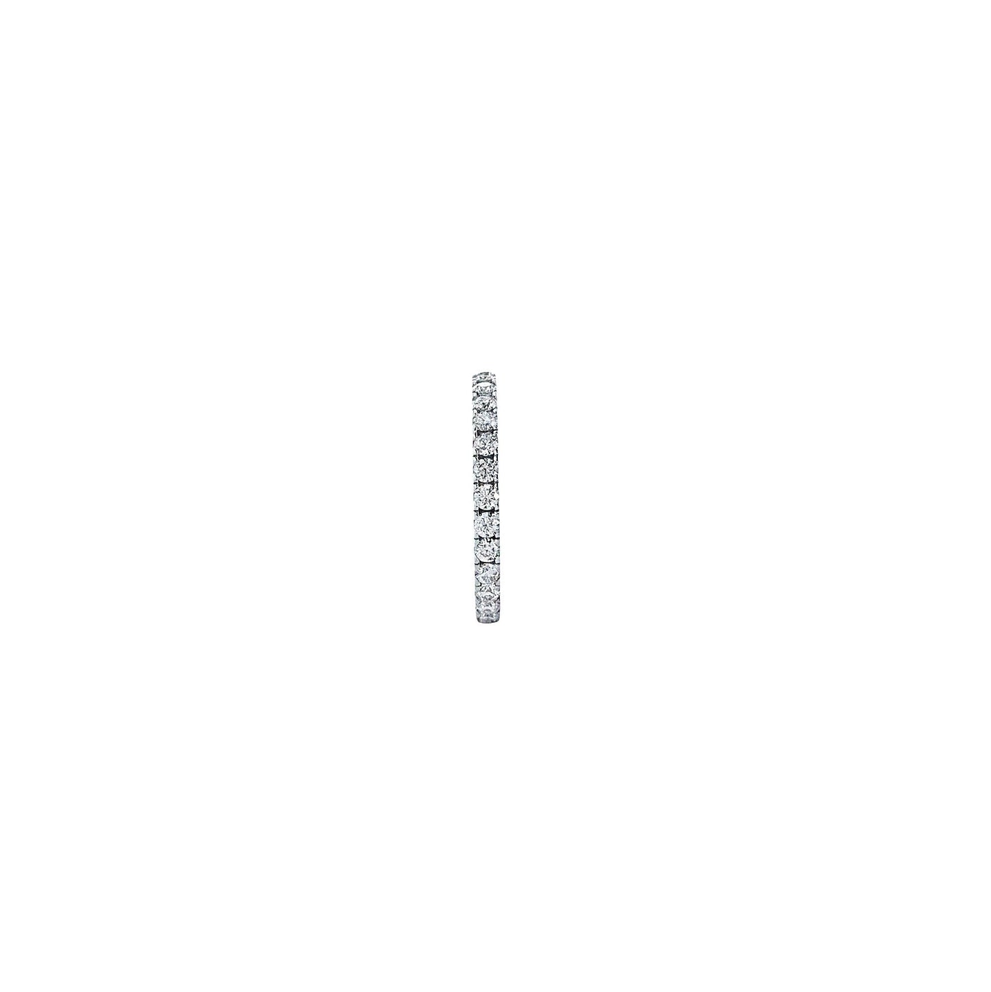 The Vault - Round Cut 1.5mm Eternity Band