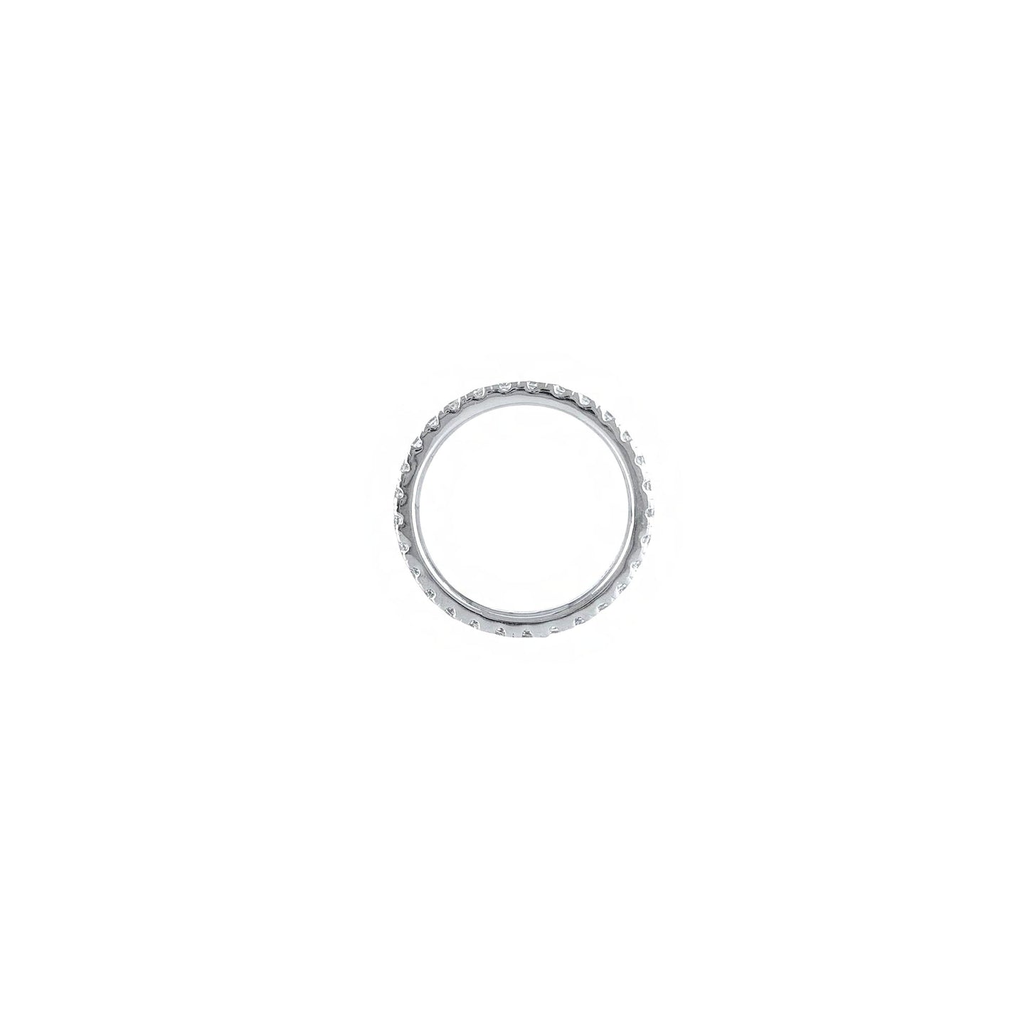 The Vault - Round Cut 1.5mm Eternity Band